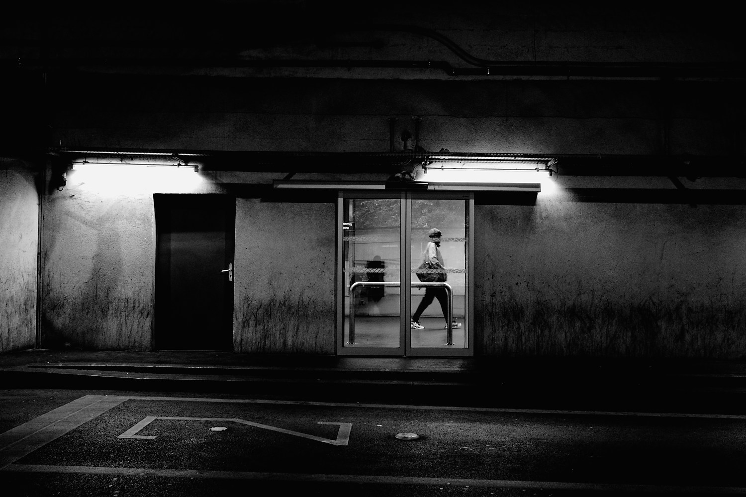 Night passage — In Transit